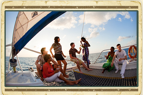 Saint Lucia Sunset Cruise-Evening Party Cruise